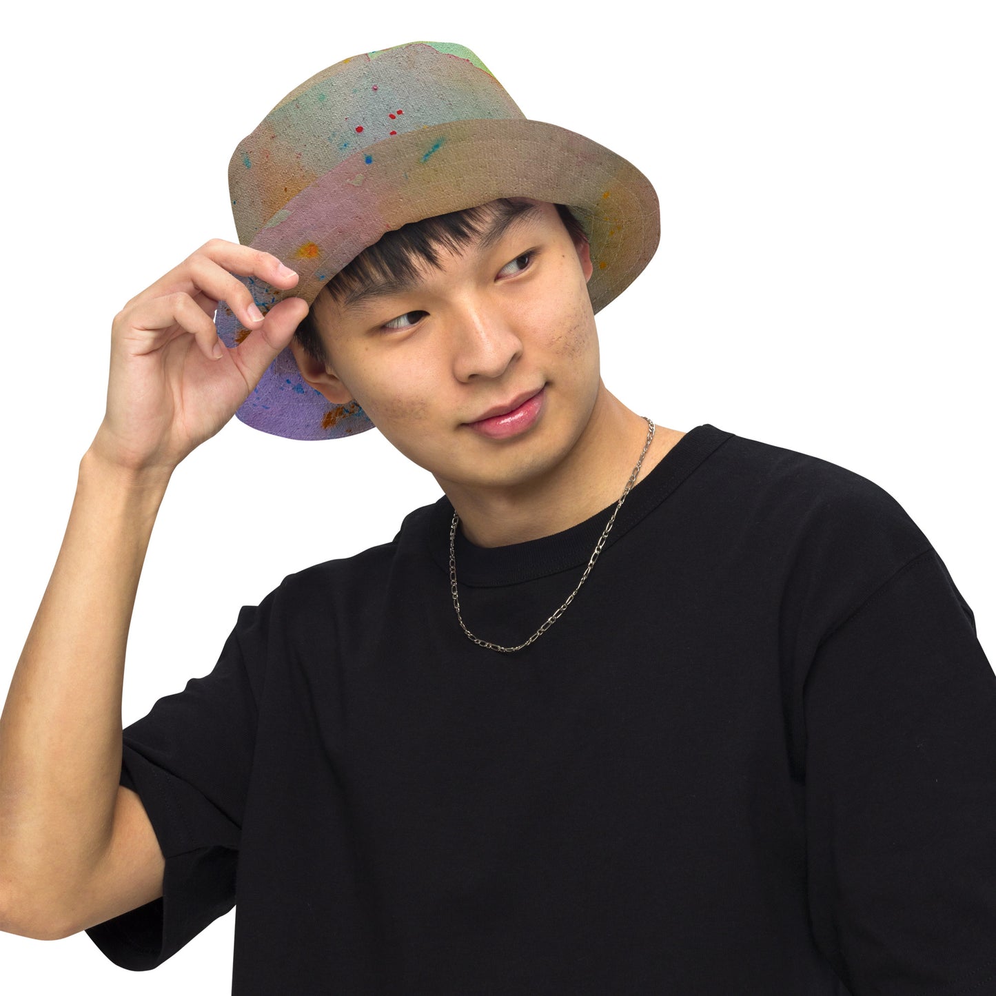 Ink reversible bucket hat