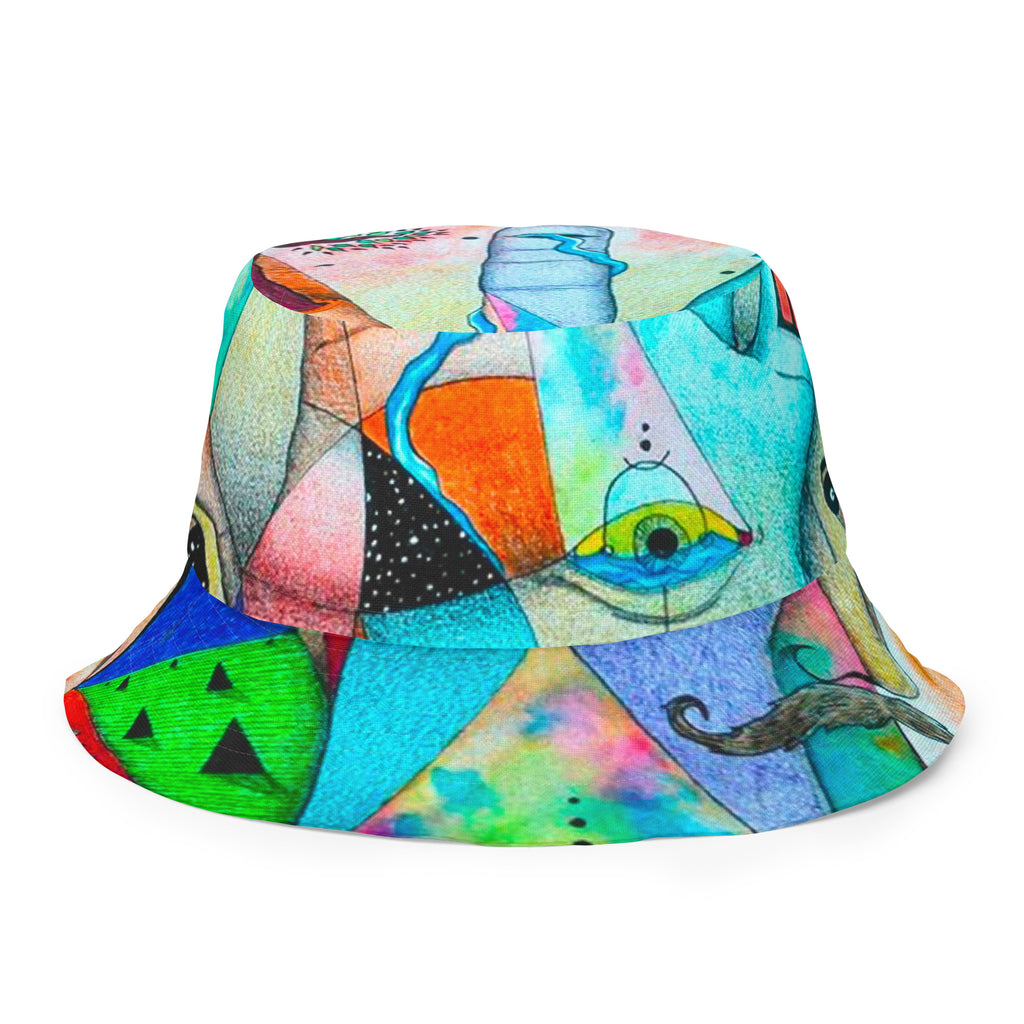 Elemental reversible bucket hat