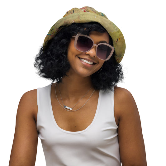 Memories Reversible bucket hat