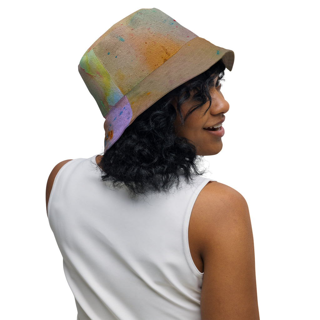 Ink reversible bucket hat