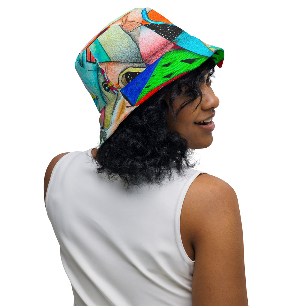 Elemental reversible bucket hat