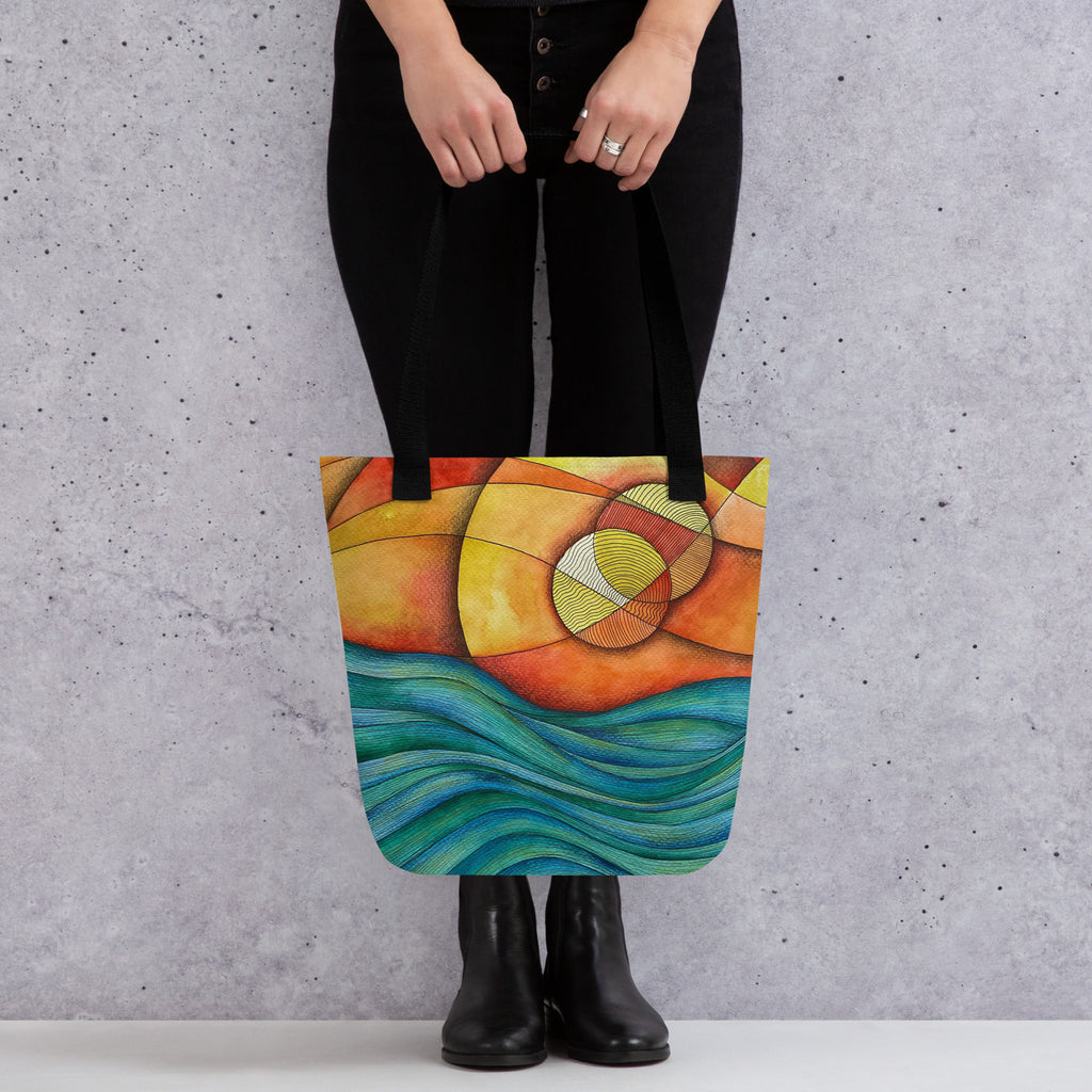 Waves Tote bag