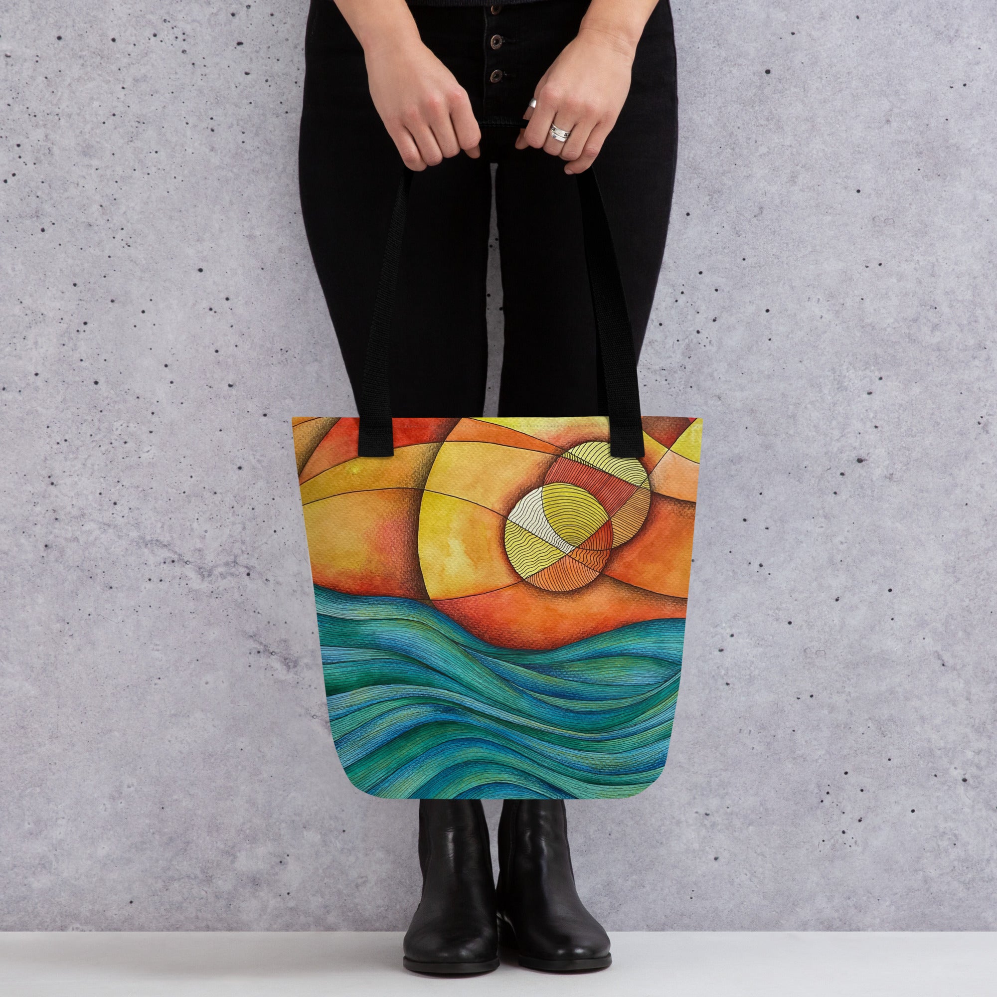 Waves Tote bag