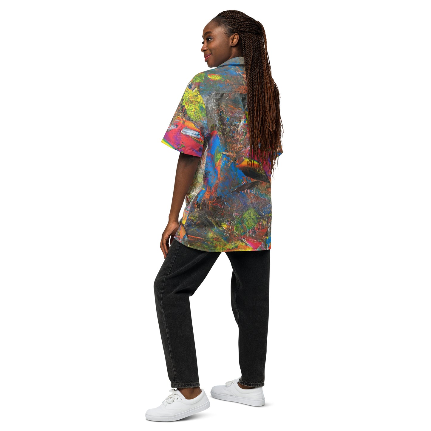 Neón button shirt