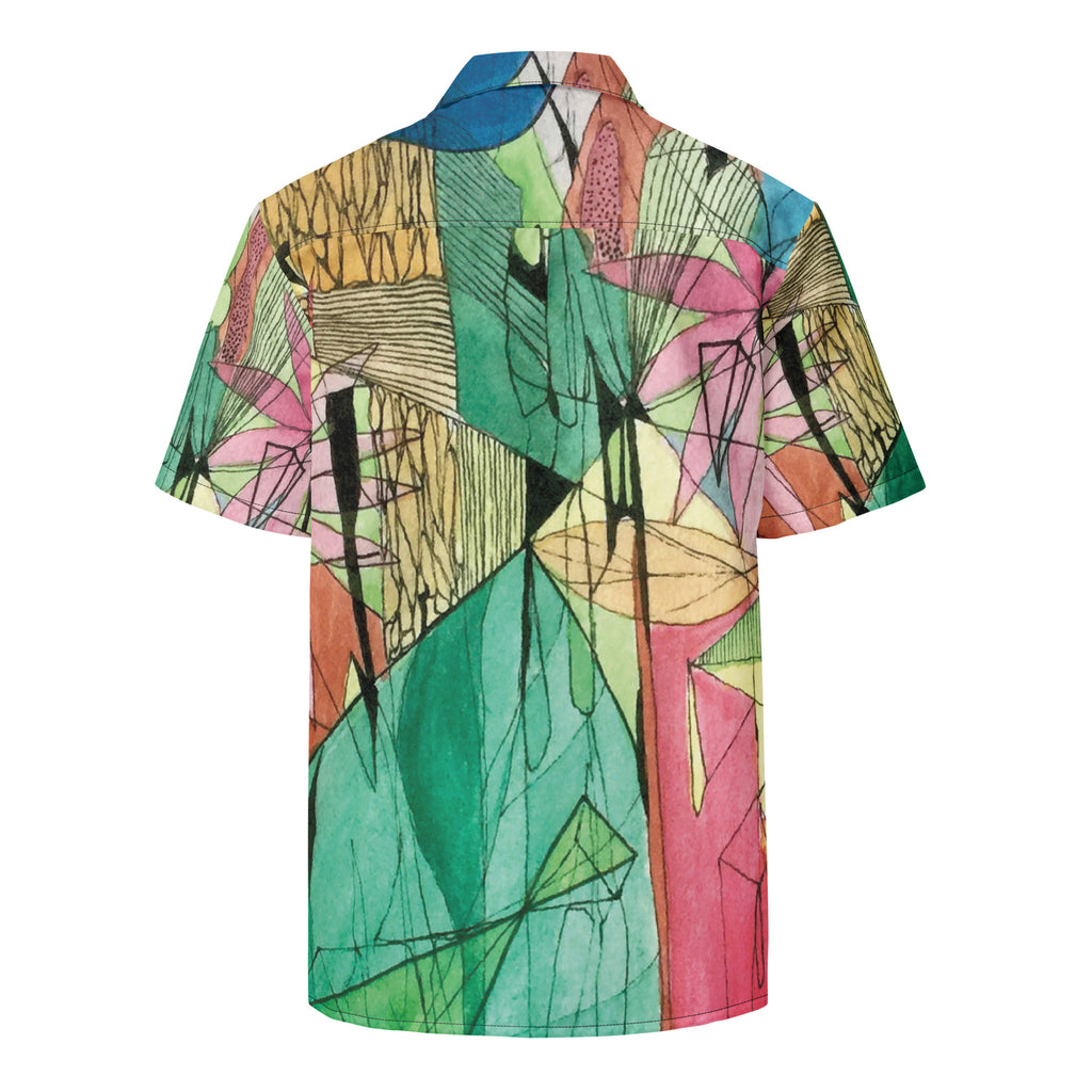 Flowers button shirt