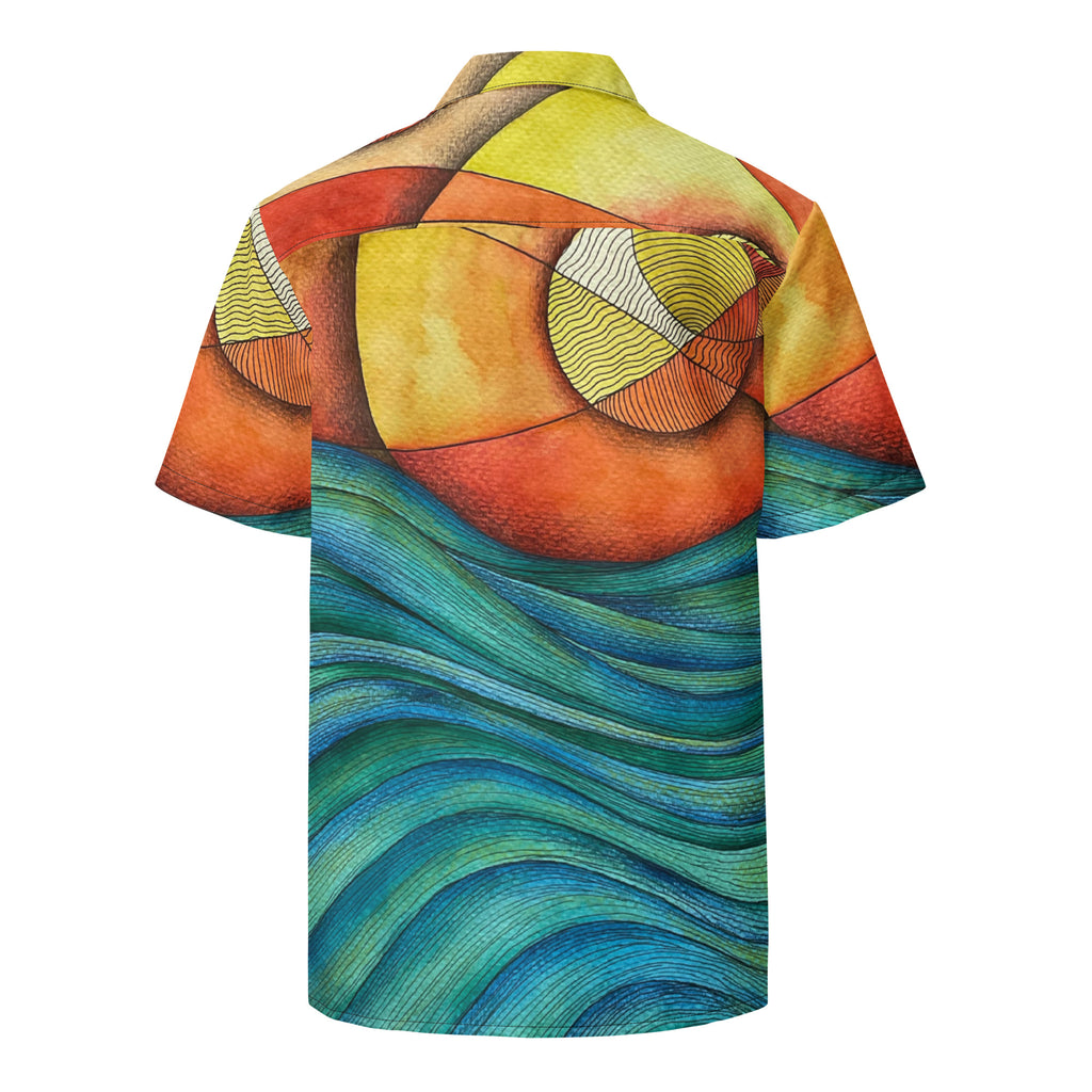 Sunset button shirt