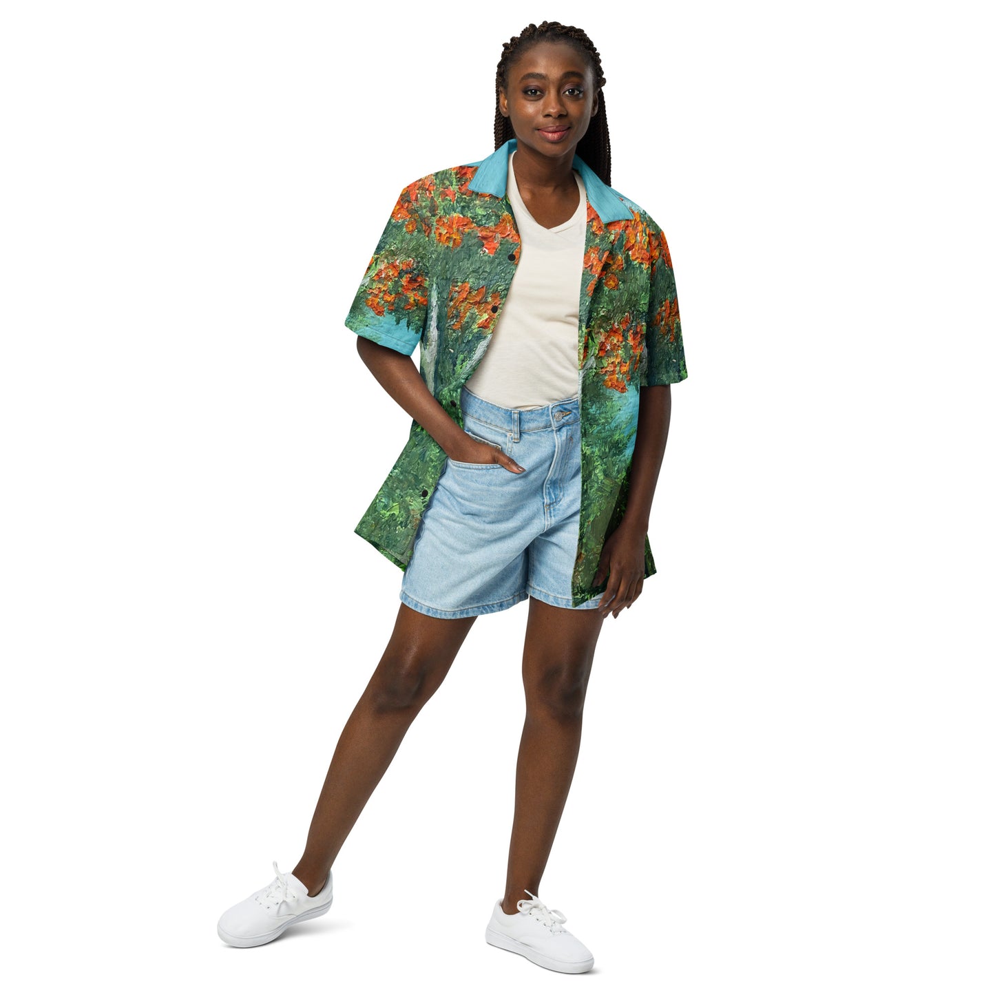 The tree button shirt