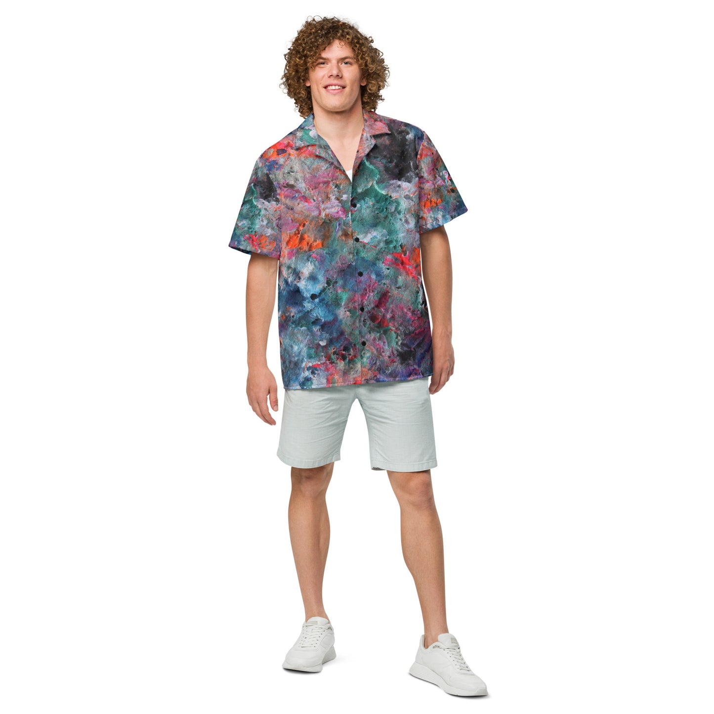 Clouds button shirt