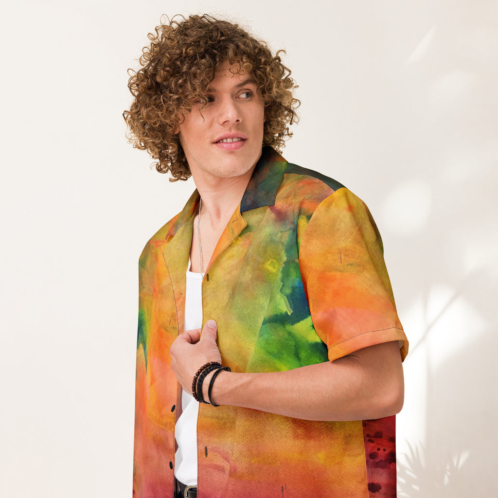 Ink soul button shirt