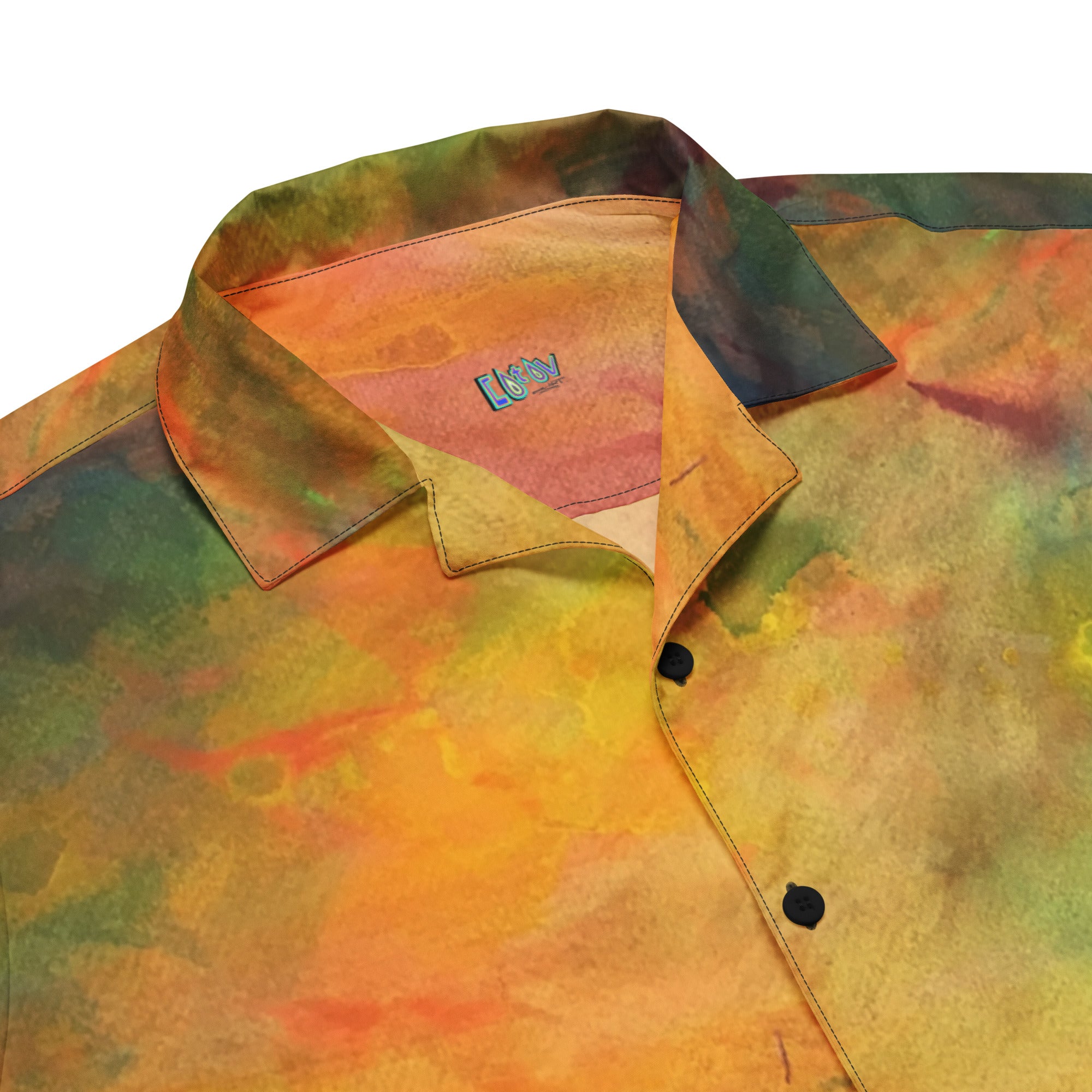 Ink soul button shirt
