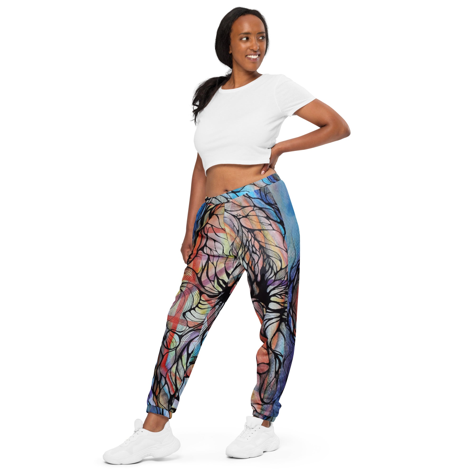 Liquid Metal track pants