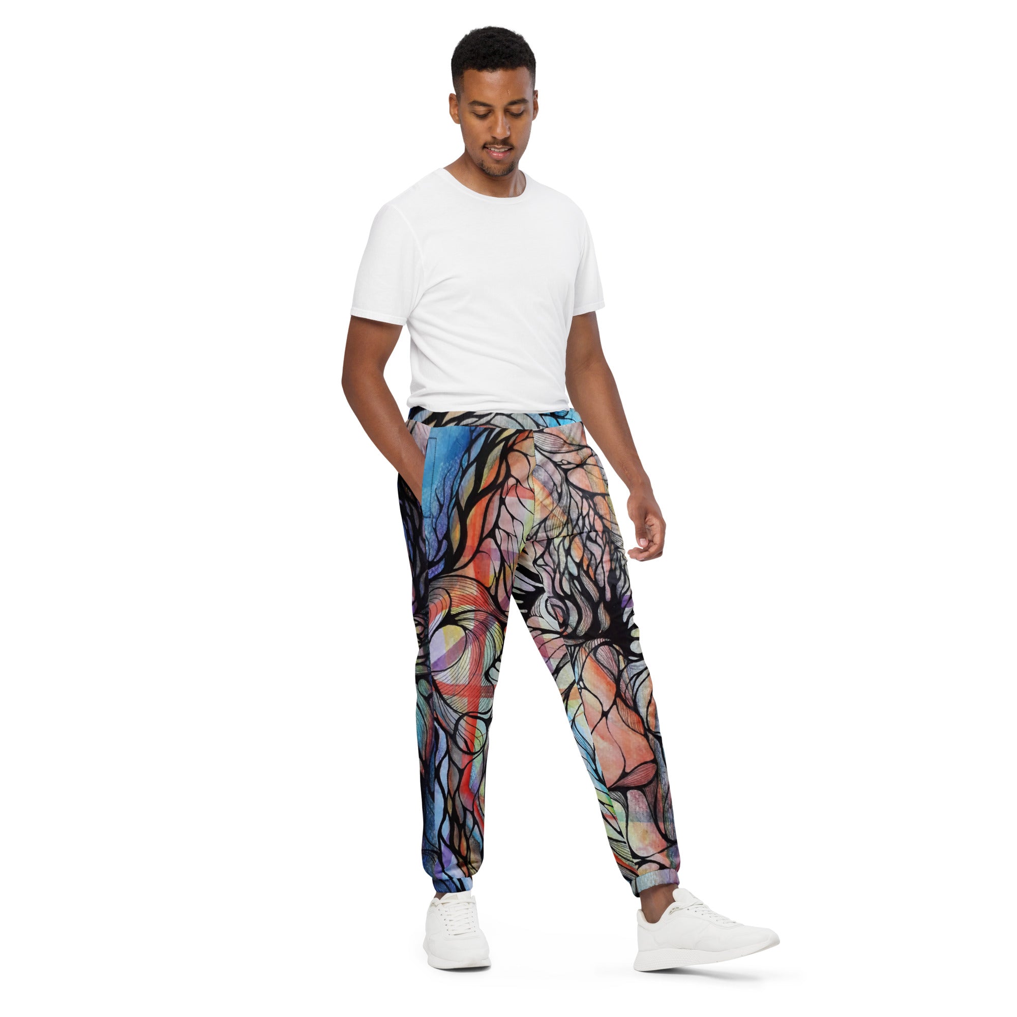 Liquid Metal track pants
