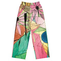 Flowers wide-leg pants