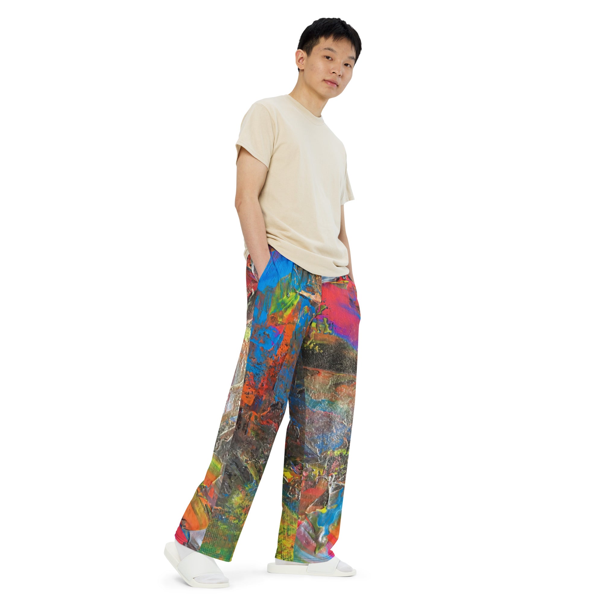 Neón wide-leg pants