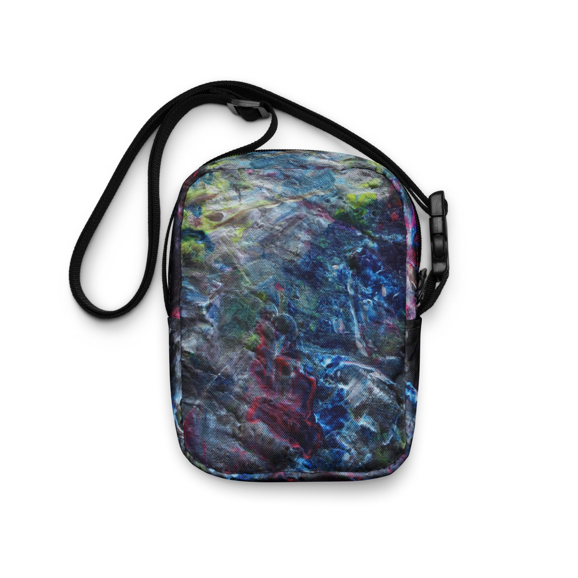 Petroleum crossbody bag