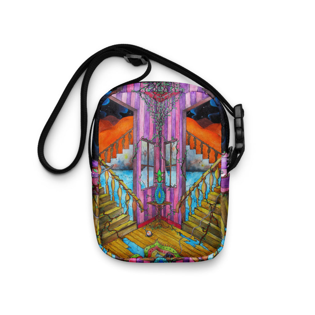 Stairs crossbody bag
