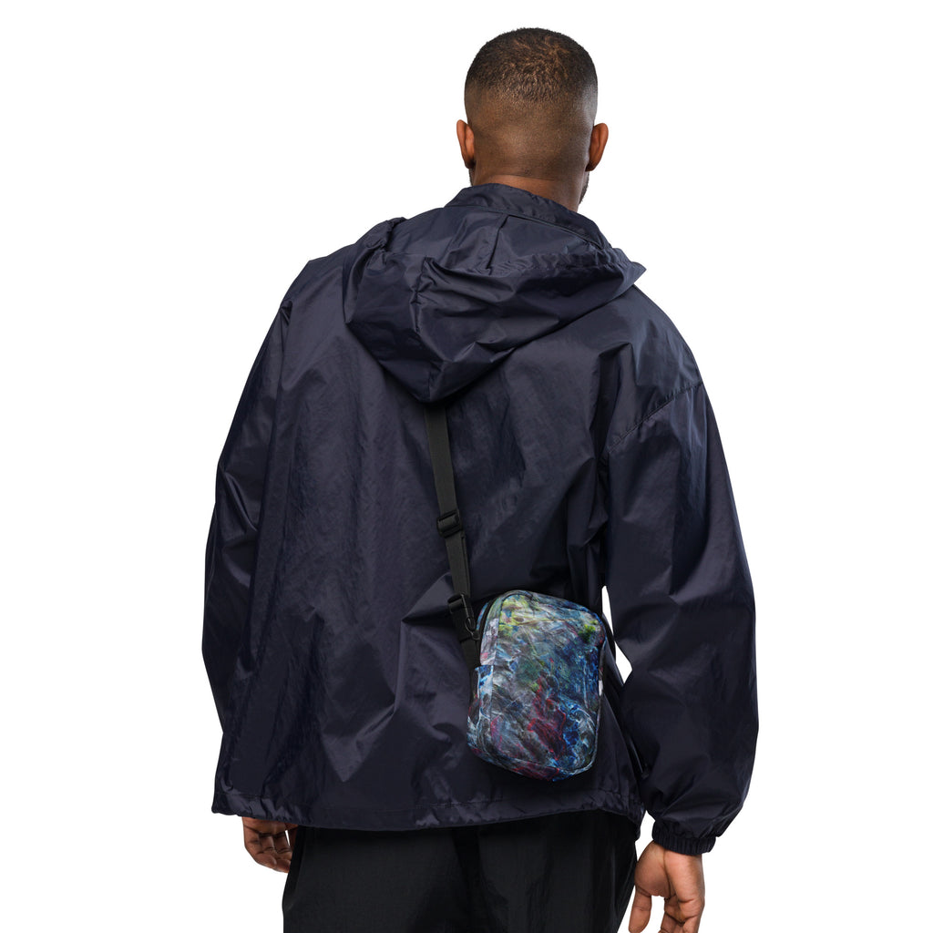 Petroleum crossbody bag