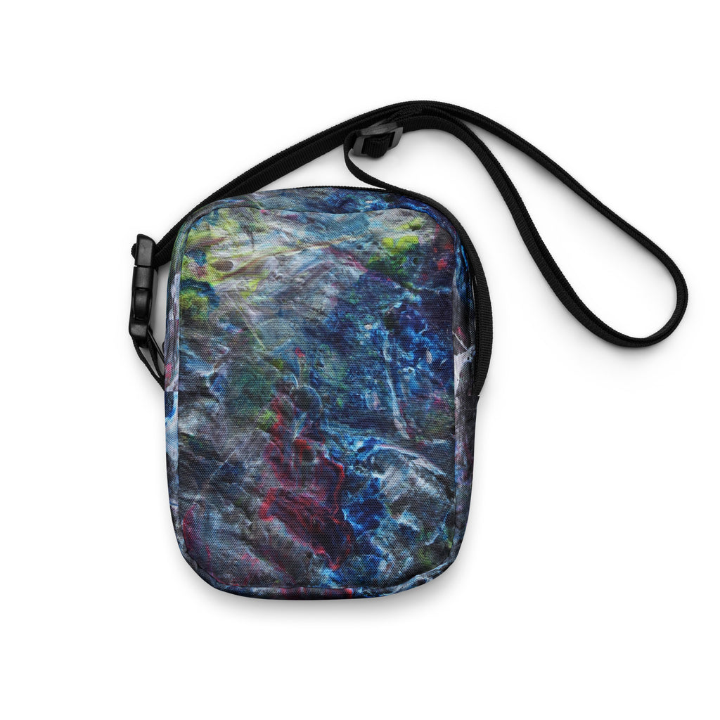 Petroleum crossbody bag