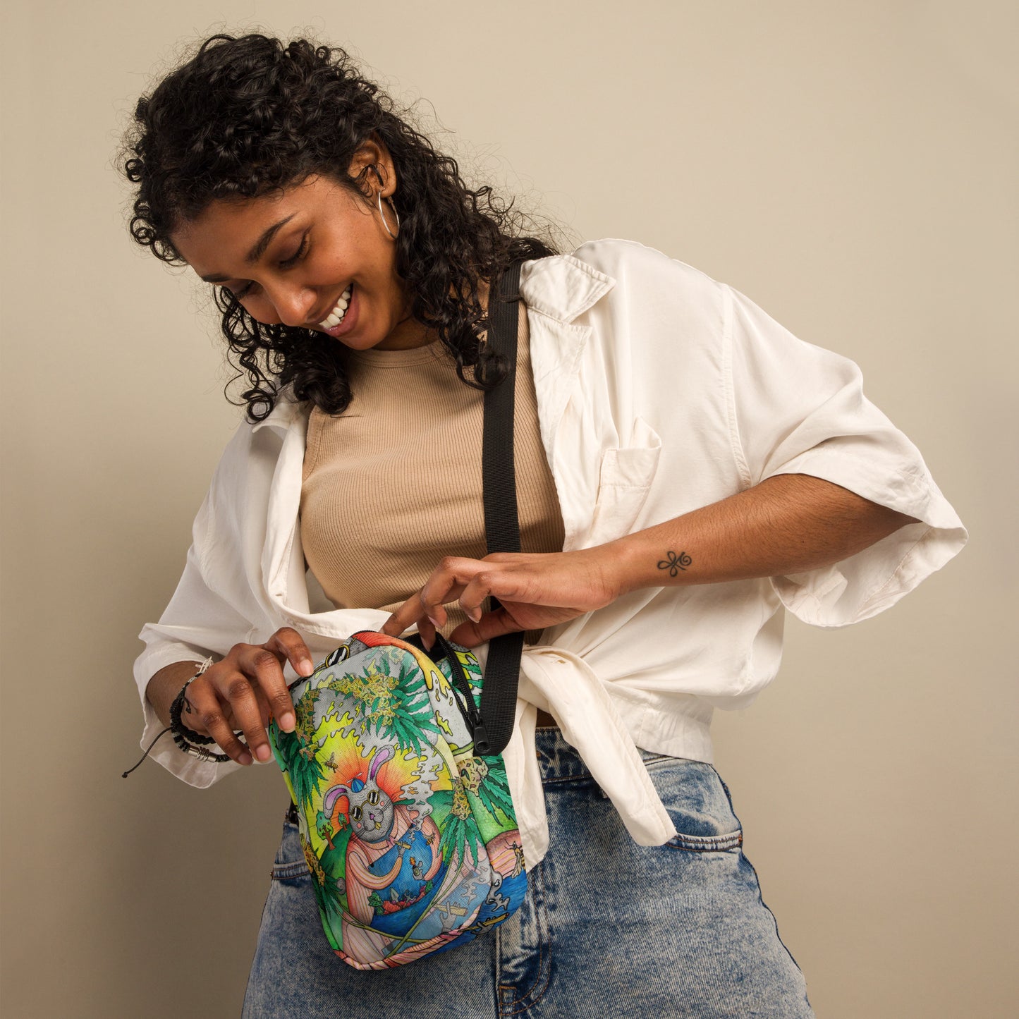 Rabbit crossbody bag