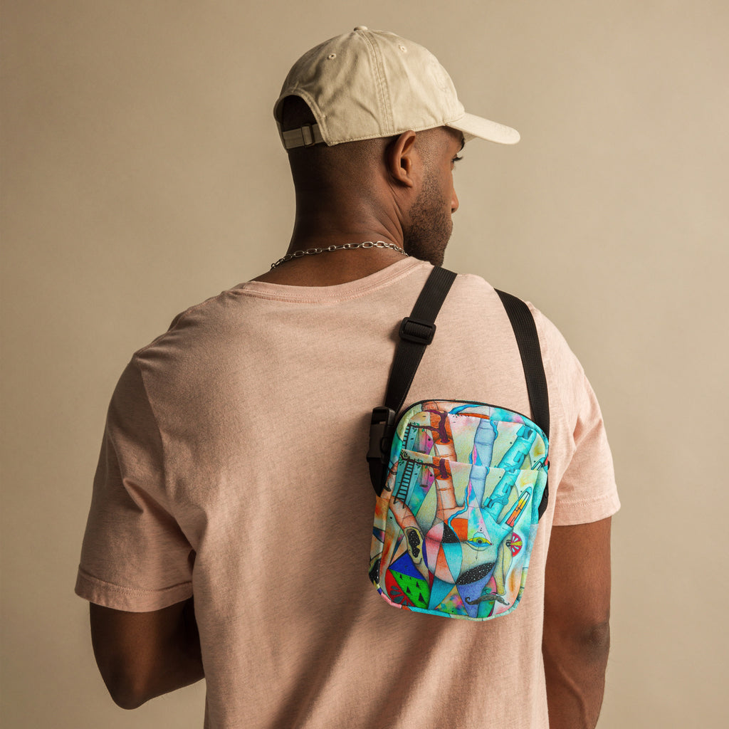 Elemental crossbody bag