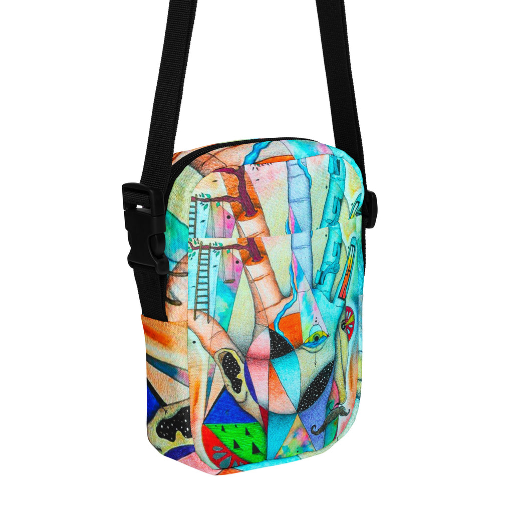 Elemental crossbody bag