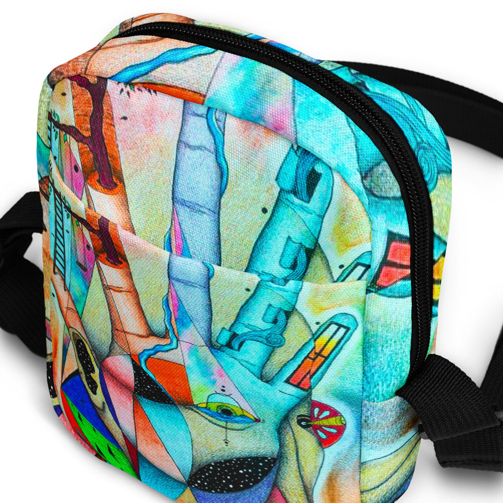 Elemental crossbody bag