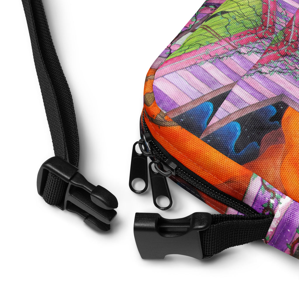 Stairs crossbody bag