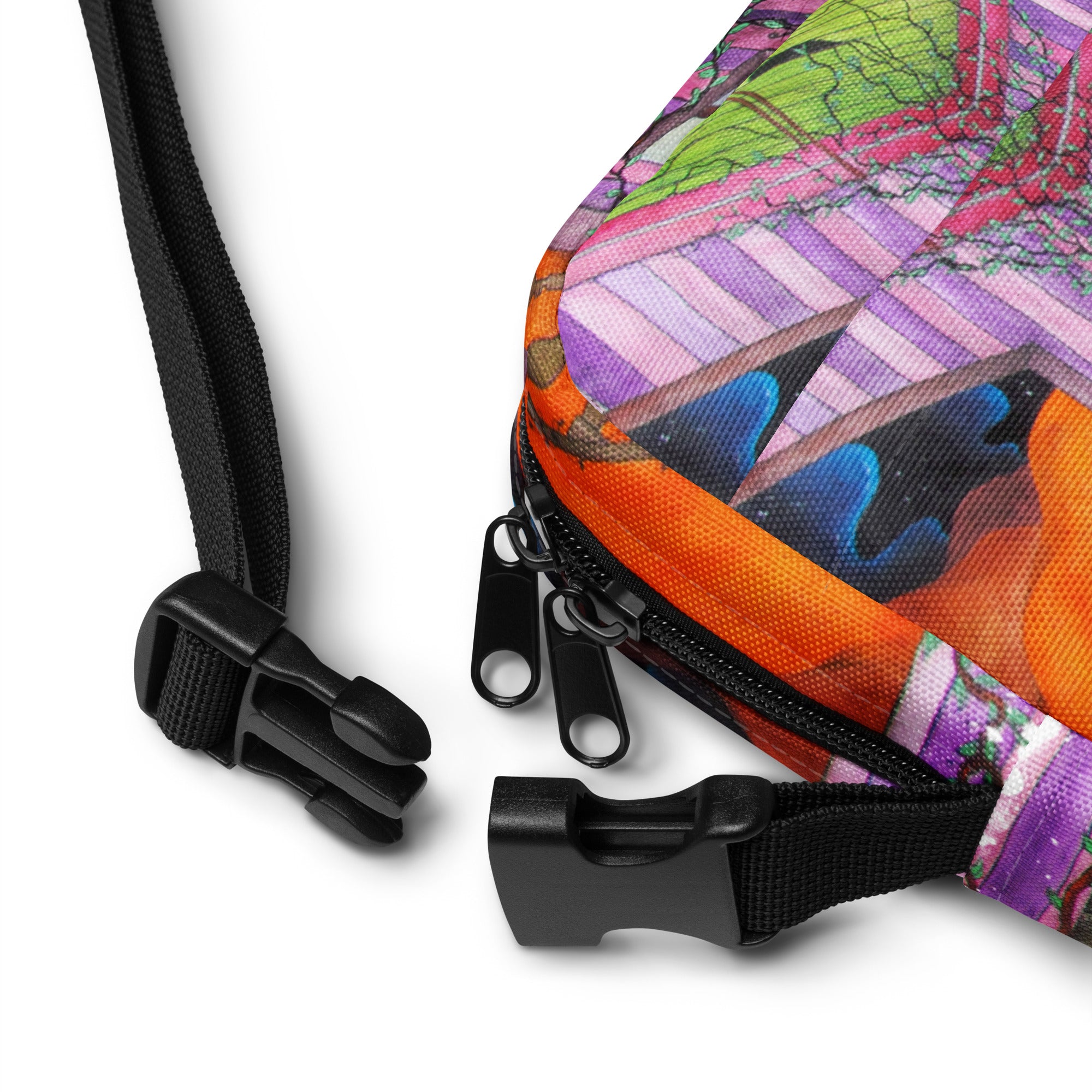 Stairs crossbody bag