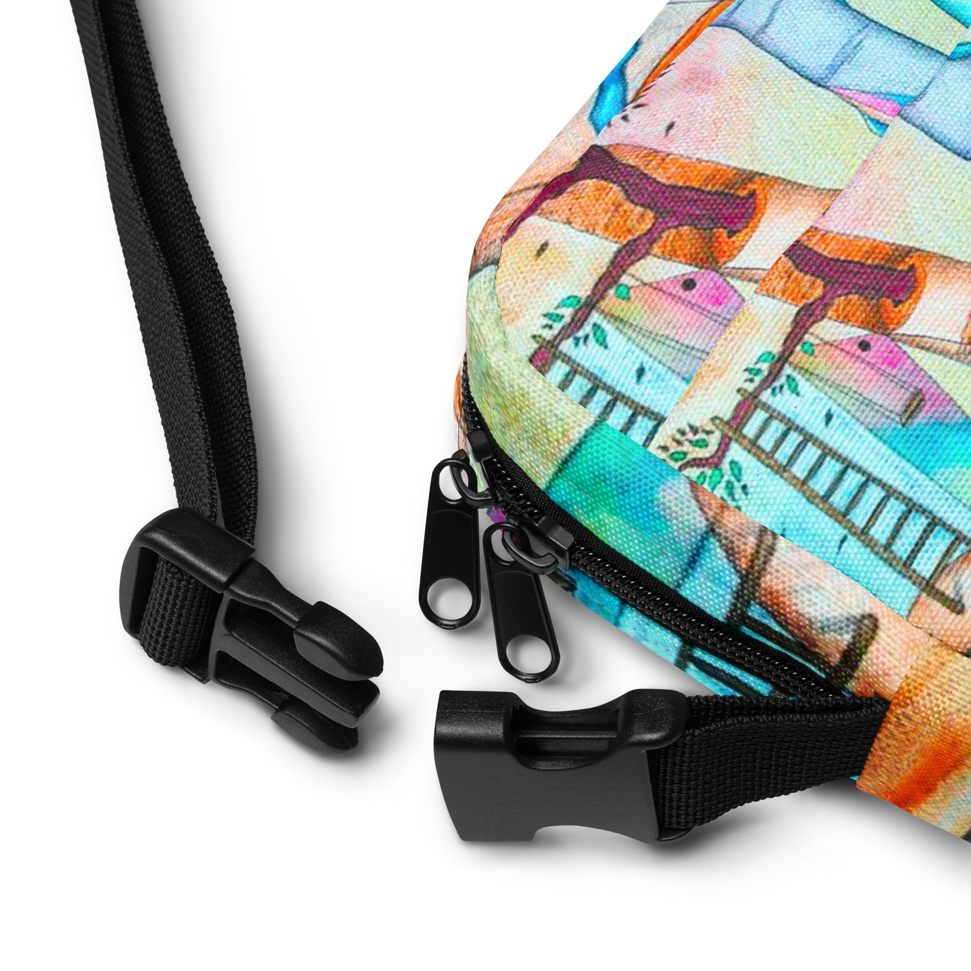 Elemental crossbody bag