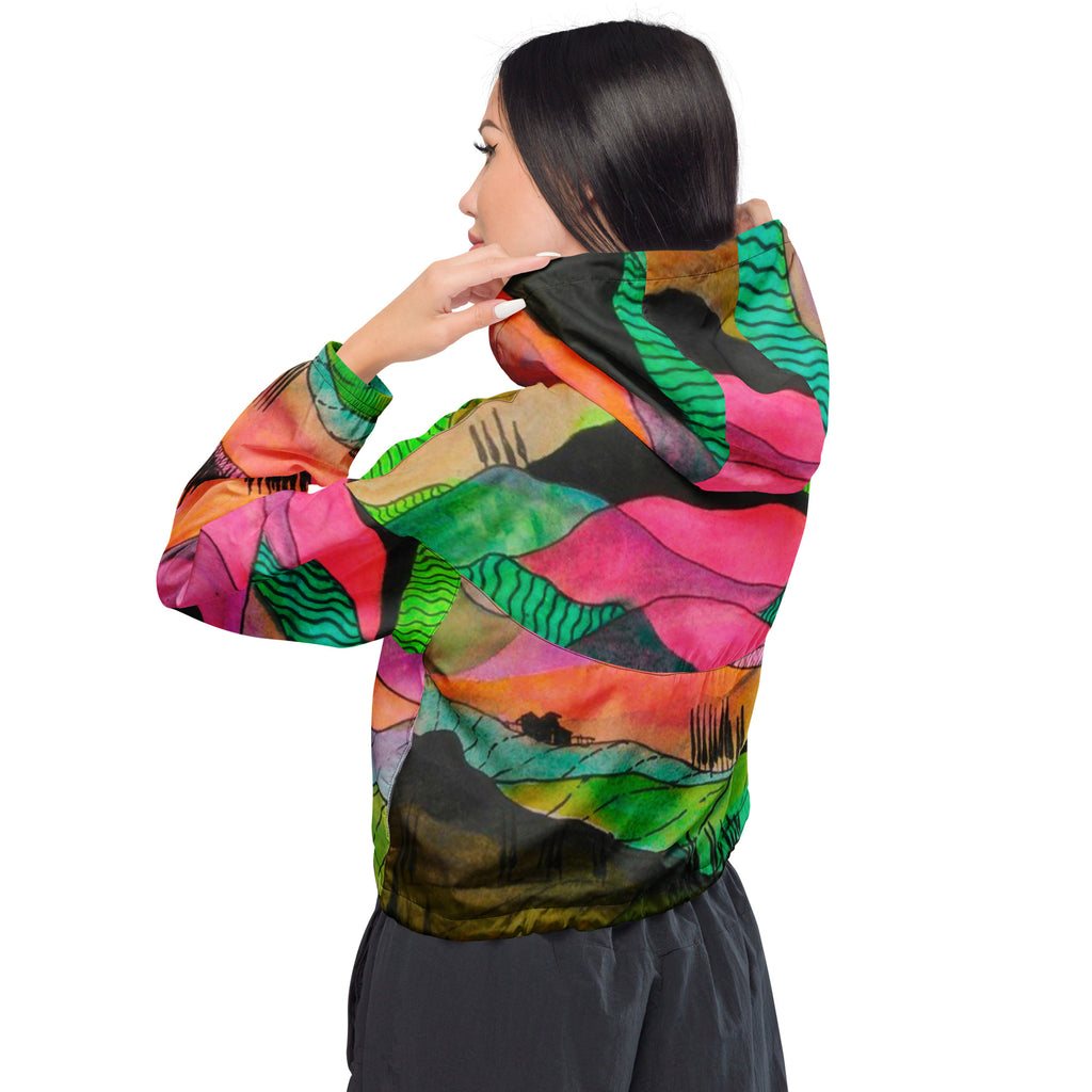 Dreams cropped windbreaker