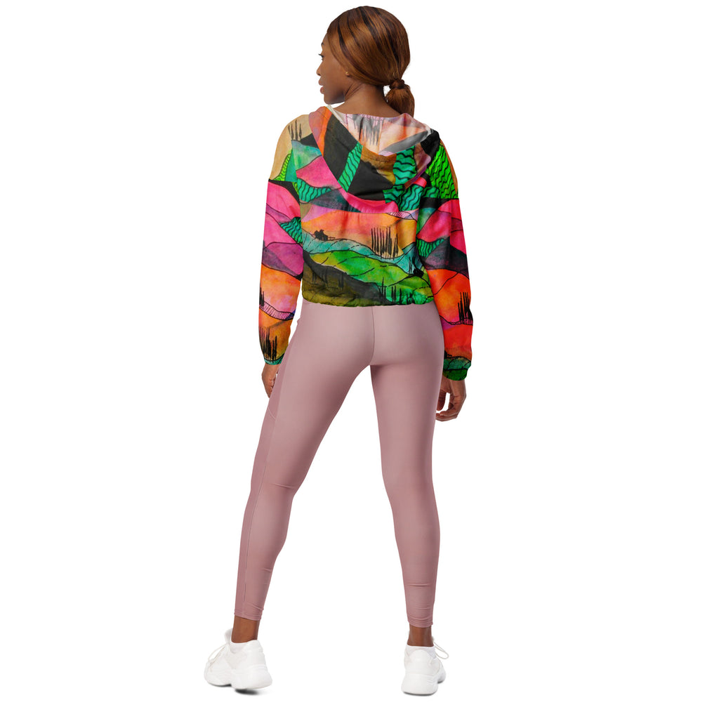 Dreams cropped windbreaker