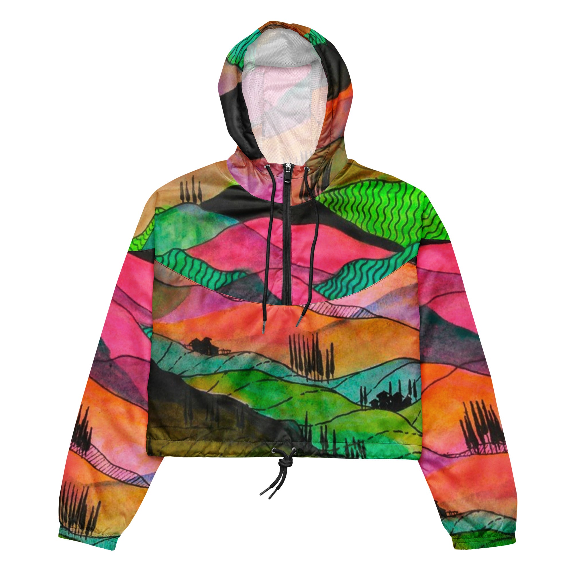 Dreams cropped windbreaker
