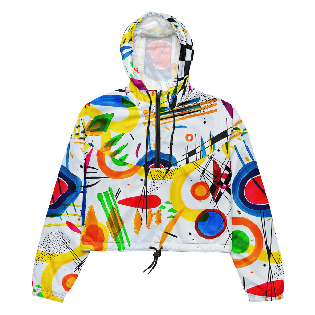 Stellar  cropped windbreaker