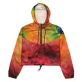 Ink soul cropped windbreaker