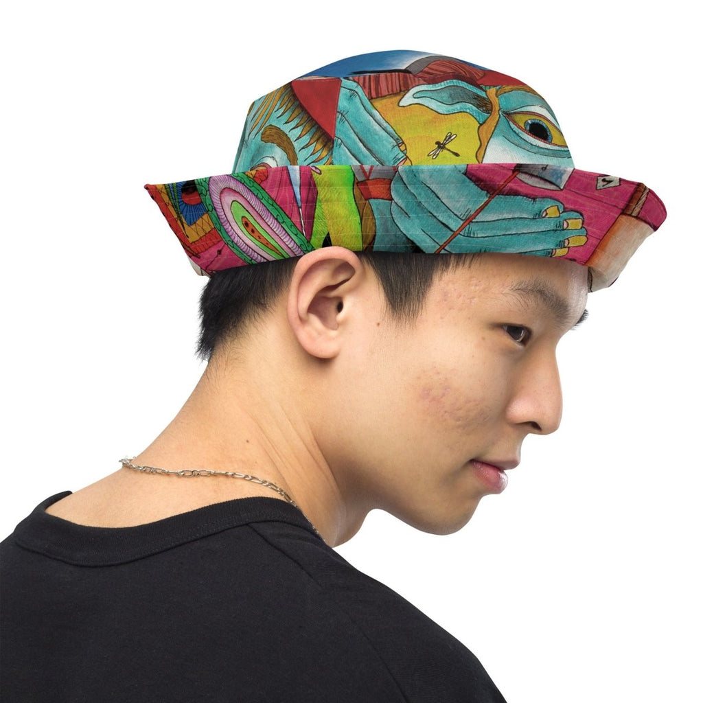 Arki I Reversible bucket hat - cotovart