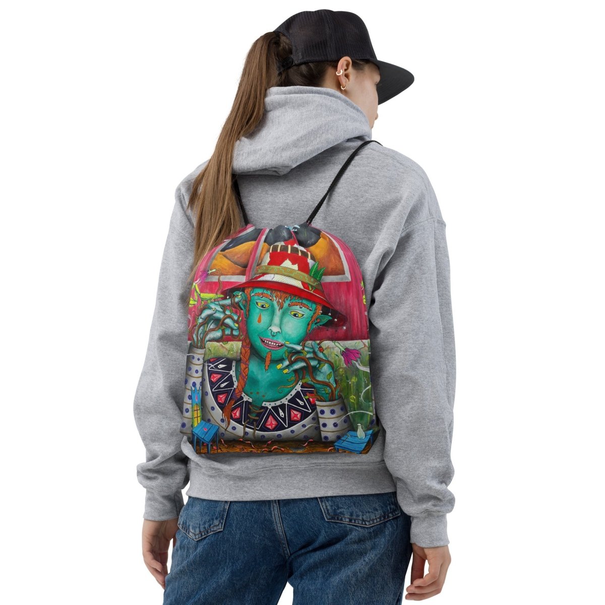 Arki II Drawstring bag - cotovart