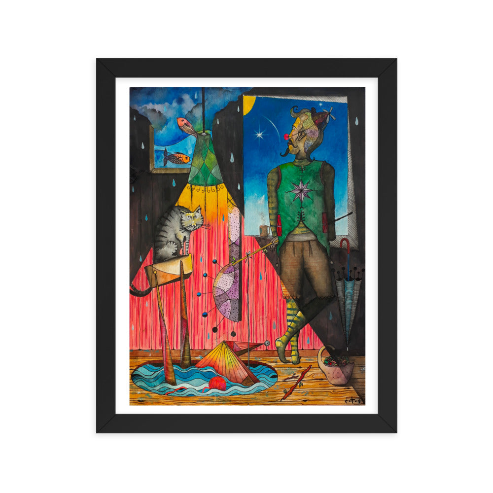 The Wait Framed poster