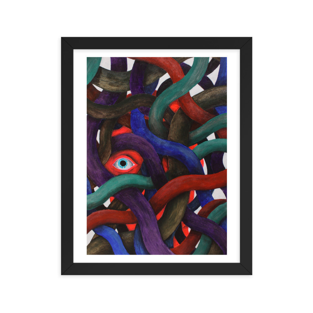 Ocultx Framed poster