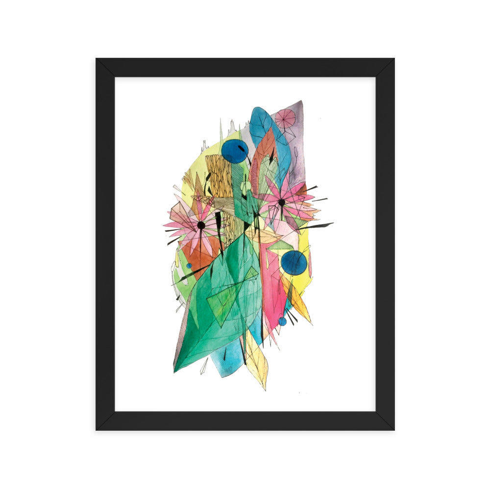 Flower Framed poster