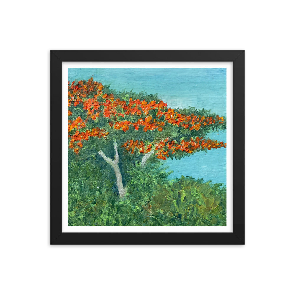 The tree Framed poster