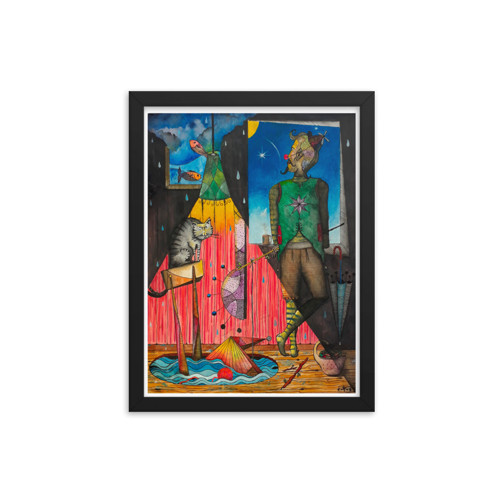 The Wait Framed poster