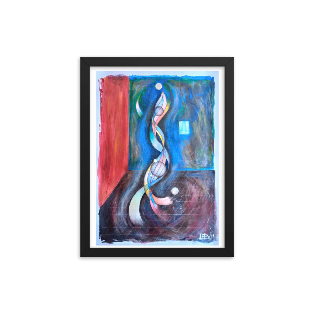 Vacío Framed poster