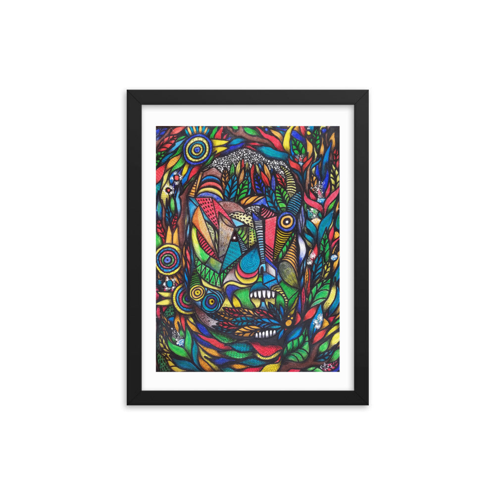 Selvaje Framed poster