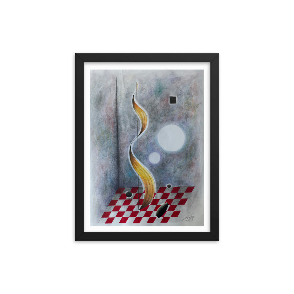 Vacío II Framed poster