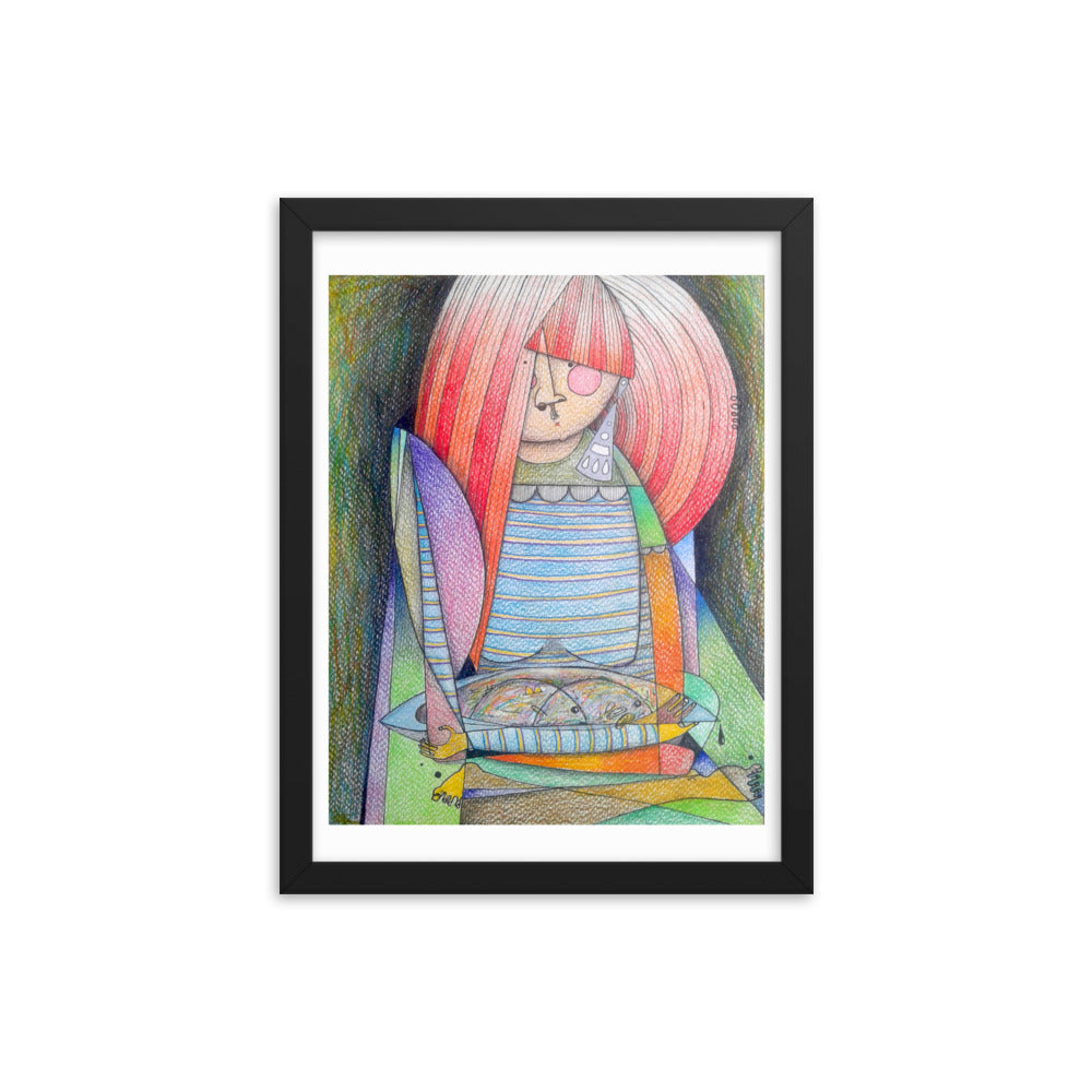 Fishes Framed poster