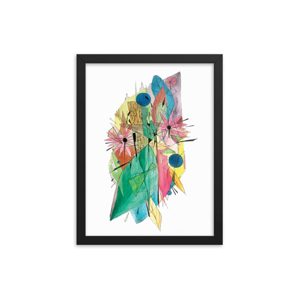 Flower Framed poster