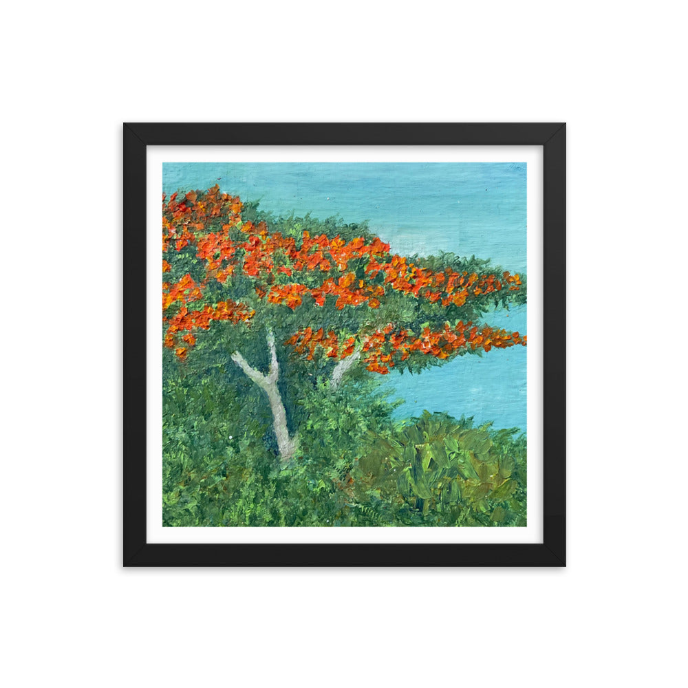 The tree Framed poster