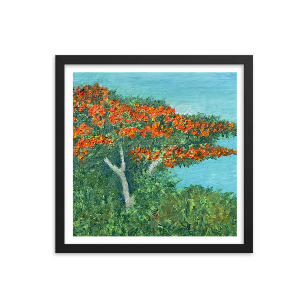 The tree Framed poster