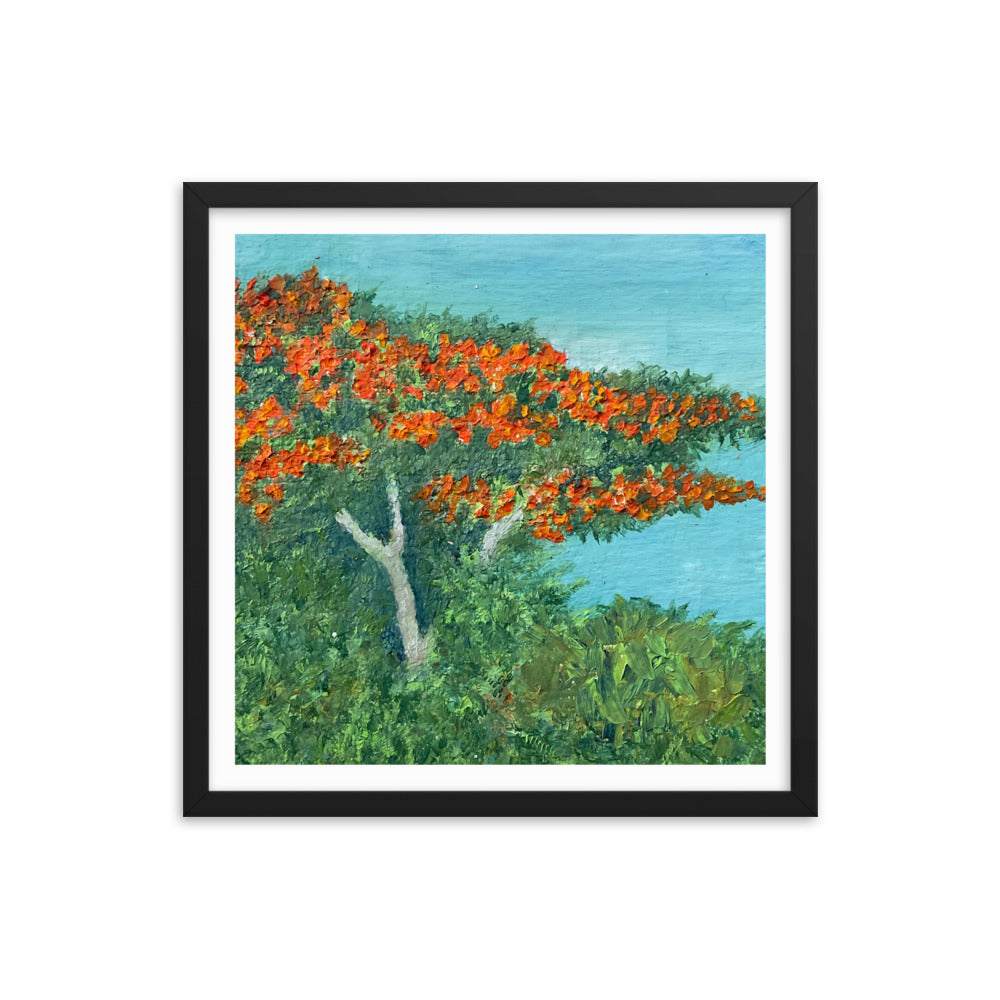 The tree Framed poster