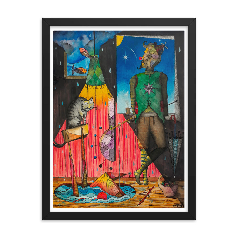 The Wait Framed poster